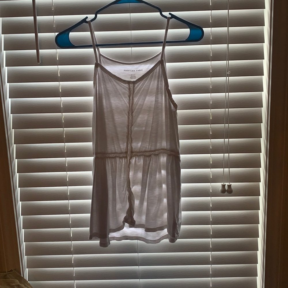 White American eagle tank top
